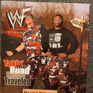 WWF MAGAZINE WWE MAY 2001 DUDLEY BOYZ
